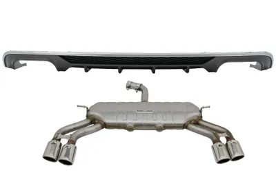 Image de Diffuseur Système d'échappement pour Audi A3 8V Facelift 2016-2019 Standard S3 Look
