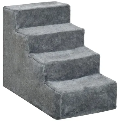 Produktbild von Hundetreppe mit 4 Stufen 44 cm hoch für kleine Hunde und Katzen
