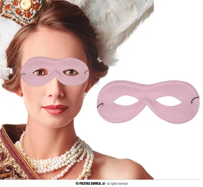 Immagine prodotto di Carnevale Venezia Maschera occhio mistico Festa divertimento Accessorio Teatro Nero Bianco Elegante Fantasioso, Colore: Rosa