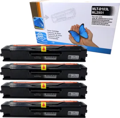 Produktbild von 4x Toner ersetzt MLT-D103L / ML2951