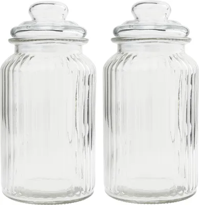 Produktbild von VBS Vorratsglas/Bonbonglas, 1250 ml, 2 Stück