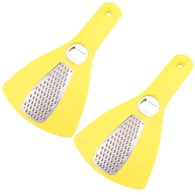 Produktbild von 3 in 1 Dosenöffner Flaschenöffner Reibe Multifunktion Küchenwerkzeug aus Edelstahl mit rutschfestem Griff für Küche Haushalt Camping
