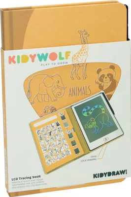 Image de Kidywolf Kidydraw Livre de couverture jaune