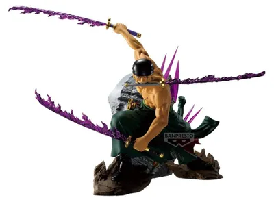 Imagen del producto de One Piece - Figura Zoro Roronoa Theorama Soul - Banpresto