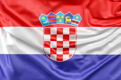 Produktbild von Flagge Kroatien mit Ösen - reißfest - 90 x 150 cm