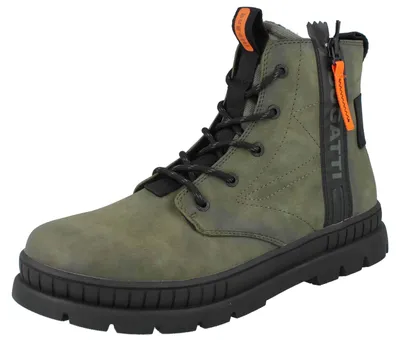 Produktbild von BUGATTI Herren Winterstiefel olivgrün Kunstleder - Größe: 43