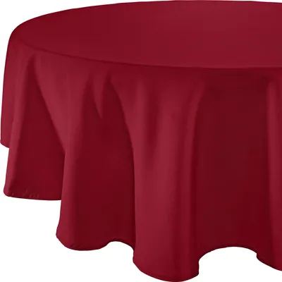 Produktbild von Sander Tischdecke Loft - verschiedene Farben und Größen 170 cm rund 26 - weinrot
