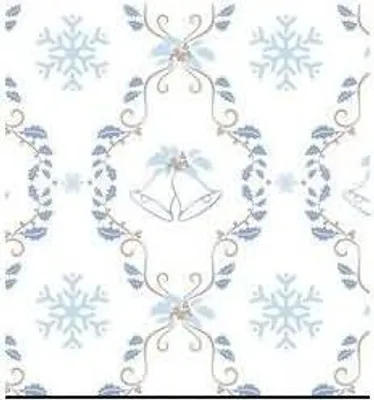 Produktbild von Transparentpapier 115 g/qm A4 VE=25 Blatt Classic Christmas blau/braun Motiv 1