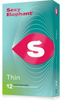 Obrázok produktu pre Ultra tenké kondómy Thin - balenie: 3 kusy