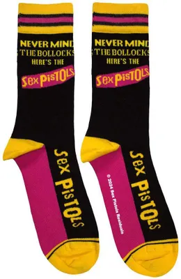 Obrázek produktu pro Sex Pistols - "NMTB" kotníkové ponožky pro muže/dámy unisex RO14700 (37 EU - 40,5 EU) (Black)