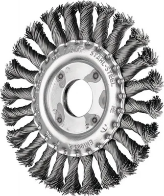 Produktbild von Rundbürste RBG 12512/22,2 ST 0,50 D.125mm Drahtstärke 0,5mm STA 12mm 12500min-¹