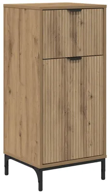 Obrázok produktu pre vidaXL Kúpeľňová skrinka s úložným priestorom Artisan dub 39,5 x 36 x 88 cm