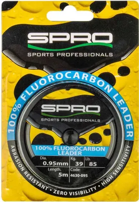 Produktbild von Spro 100% Fluorocarbon 0.95 mm  39Kg 5 m