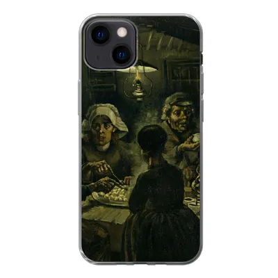 Produktbild von MuchoWow® Handyhülle Schutzhülle Hülle für iPhone 13 Die Kartoffelesser - Vincent van Gogh Silikon Softcase Handy Hülle - Karteninhaber