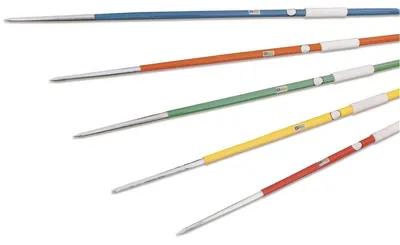 Produktbild von Trainingsspeer 400 g mit verchromter Spitze und Griffwicklung für Schule und Verein