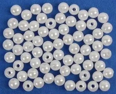 Obrázek produktu pro Korálky 5 mm bílé (40g)