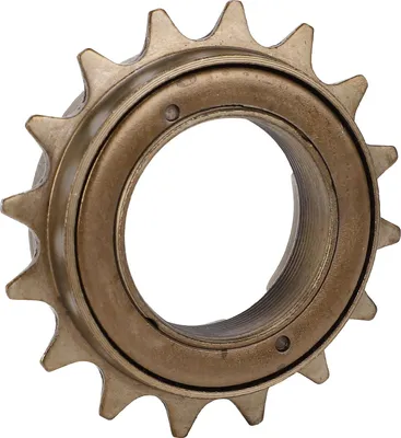 Imagen del producto de Piñón libre universal para bicicletas de una sola velocidad, rotación suave, piñón libre para bicicletas de una sola velocidad, alta resistencia, reemplazable (16 dientes)