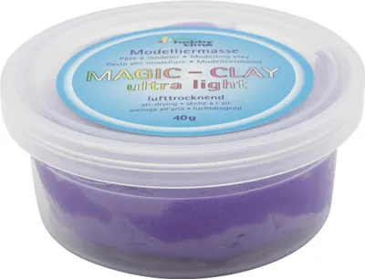 Produktbild von Glorex Magic-Clay violett 40 g