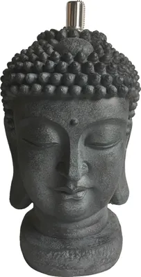 Produktbild von Öllampe Buddha Steinoptik Serie 2 witterungsbeständig für Außenbereich 26x44x25,5 cm