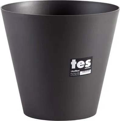 Produktbild von PLASTIKEN Blumentopf Tes - 32 cm - Anthrazit