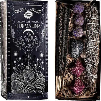 Immagine prodotto di Confezione regalo di incenso Sagrada Madre Tormalina - 242g
