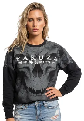 Zdjęcie produktu dla Yakuza Ladies Devils Urban Pullover, czarny, XL
