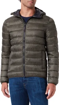 Produktbild von 29797 S. Oliver, , Herren Winterjacke Parka Steppjacke Anorak, warm wattierte Steppjacke, olive, L