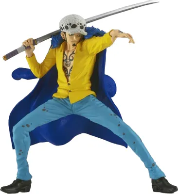 Produktbild von BANDAI BATTLE RECORD COLLECTION | One Piece Figur von Trafalgar Law | Onigashima Arc | Trafalgar D. Water Law | Schlimmste Generation | Heart Piraten | Sammelfigur