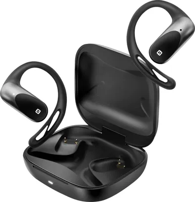Produktbild von Swissten, Sport-Kopfhörer Air-Conduction Bluetooth IP54 offene Bauweise, Schwarz