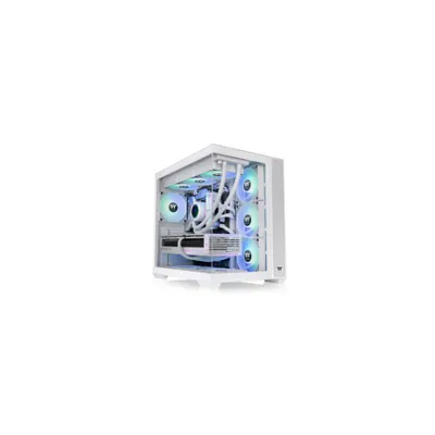 Obrázek produktu pro Thermaltake View 380 TG ARGB Snow, Midi Tower, PC, Bílá, ATX, Micro ATX, Mini-ITX, SPCC, Temperované sklo, Hraní