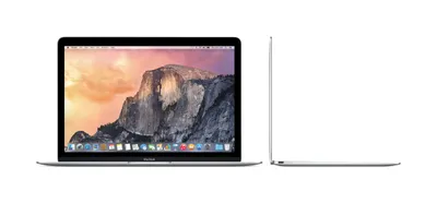Produktbild von Apple MacBook 12 MF855D/A silber
