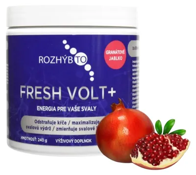 FreshVolt elektrolytový nápoj (granátové jablko) 240 g Rozhýb to