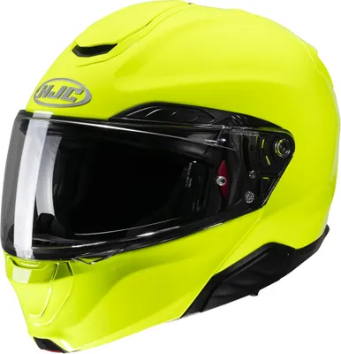 Image de HJC RPHA 91 Solid flip-up helmet (Fluo Yellow,XXL (62/63))
