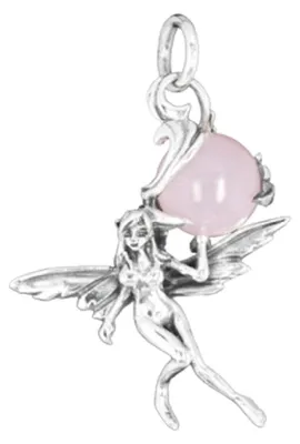 Produktbild von Fee, Elfen Schmuck Anhänger 925er Silber - Elfen Feen - 36x30mm