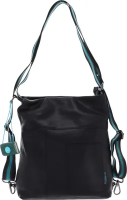 Image de Gabs Cuir sac à épaule sac à main Clarissa Shoulderbag Nero noir