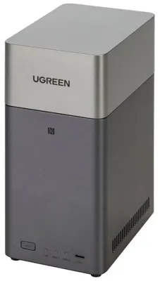Produktbild von Ugreen DH2300, NAS, Mini Tower, 4 GB, Grau