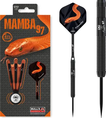 Produktbild von BULL'S Mamba 97 M1 Steel Dart - 25g -- 1 Satz