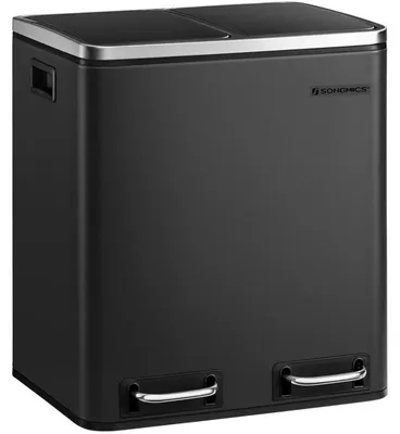 Produktbild von Mülltonne für Wertstofftrennung LY-27, 30 l, 2 × 15 l, anthrazit