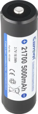 Obrázok produktu pre Li-Ion batéria 27700, 5700 mAh, 3,6 V – 3,7 V, 69,5 x 26,8 mm, chránená doskou PCB