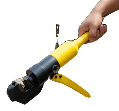Productafbeelding van Hydraulische beugelzaag, maximale snijmaat 22 mm, snijkracht 13 ton, constructie van staal, snijbereik 4-22 mm, handbediening