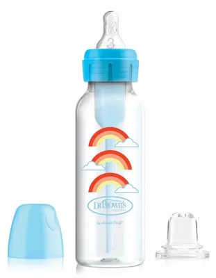 Dr. Brown's Set von der Babyflasche zum Trinkbecher, 250 ml, blau, Modell SB8192