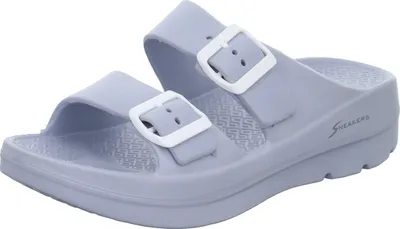 Produktbild von Sneakers Damen-Badepantolette Hell-Blau, Farbe:blau, EU Größe:41