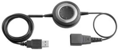 Productafbeelding van Jabra Link 280 datakabel - Tweede aansluiting: 1 x snelkoppeling - Zwart