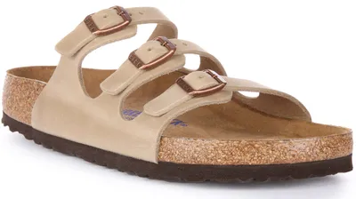 Produktbild von Birkenstock Florida Drei Riemen Geölte Leder Sandale Tabak – 5 UK - 38 EU - 7/7,5F US / Tabak