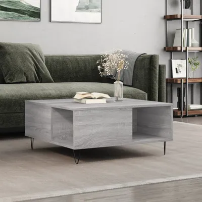 Produktbild von [Home] Couchtisch Grau Sonoma 80x80x36,5 cm Holzwerkstoff , Neue Mode 2024 im häuslichen Leben