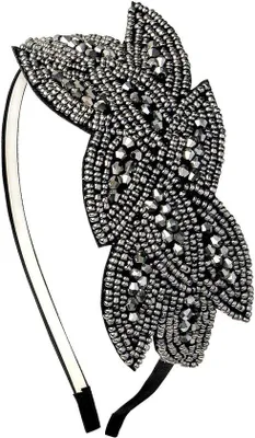 Immagine prodotto di Cappello da donna vintage in stile flapper anni '20, nero