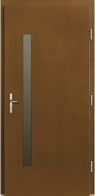 Produktbild von Haustür Maia Kiefer lackiert afromosia 1000 x 2000 mm DIN rechts