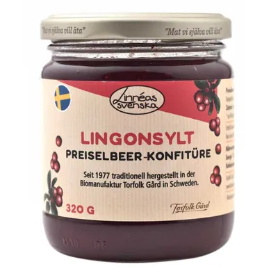 Immagine prodotto di Lingonsylt - Marmellata di mirtilli rossi 320g