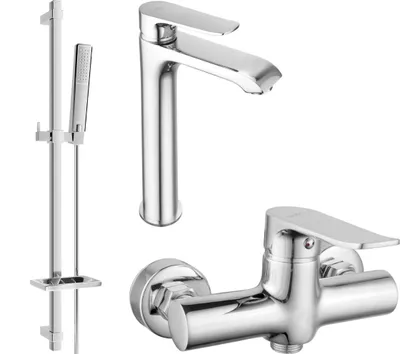 Produktbild von Mexen Pecos DQ72 Brausegarnitur, Chrom - 72714DQ72-00
