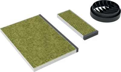 Produktbild von Bosch DWZ1AK1V6, Filter für Dunstabzugshaube, Schwarz, Gelb, 1,78 kg, 1 Stück(e), 350 mm, 460 mm